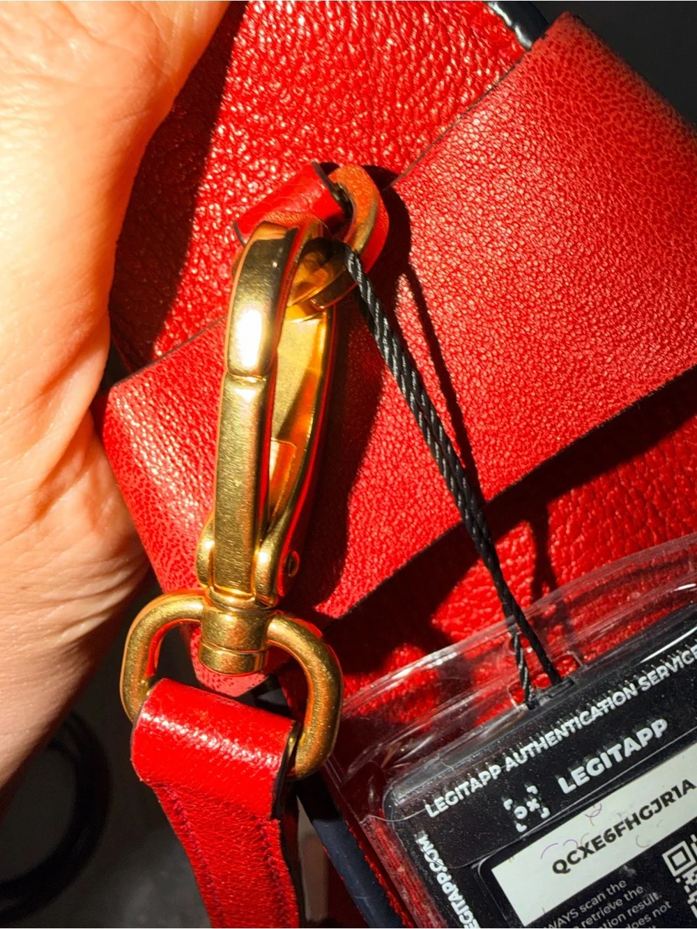 Miu Miu Madras Click Red Goatskin Braided Top Handle Crossbody Satchel Bag